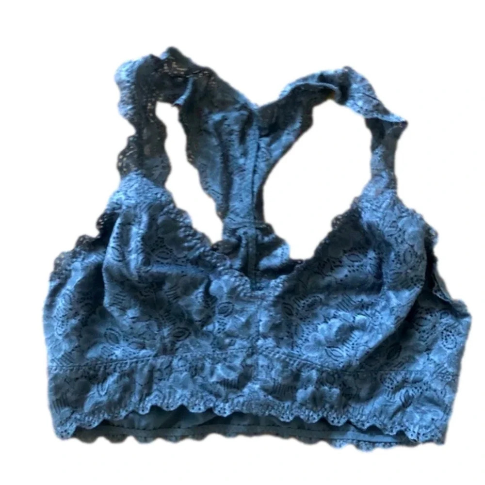Women's grey Felina bralette size M